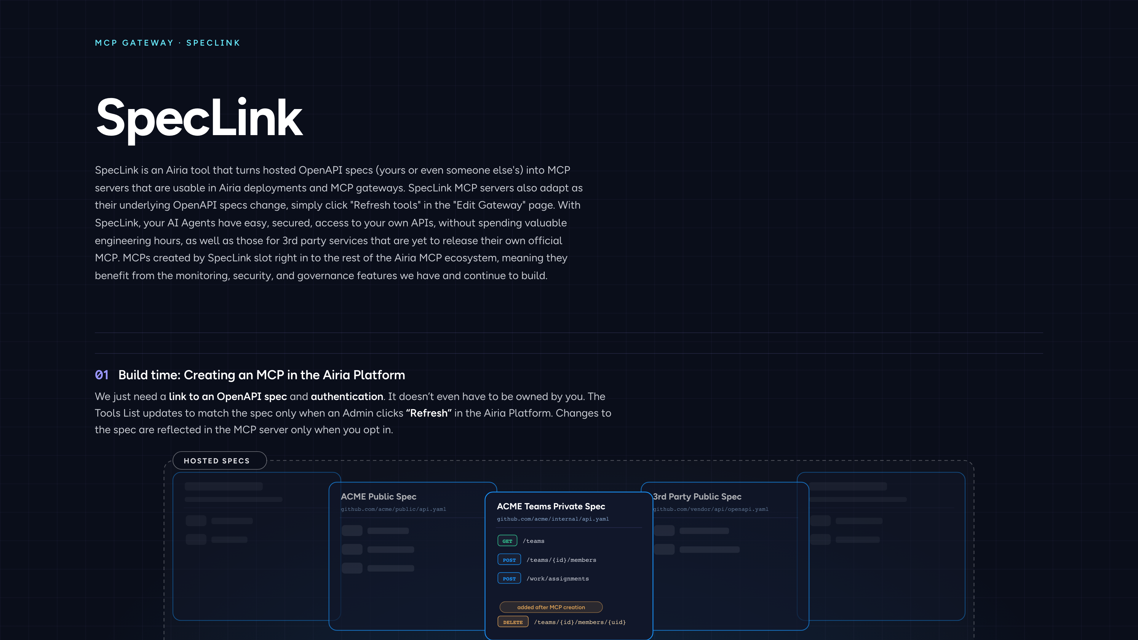SpecLink diagram preview