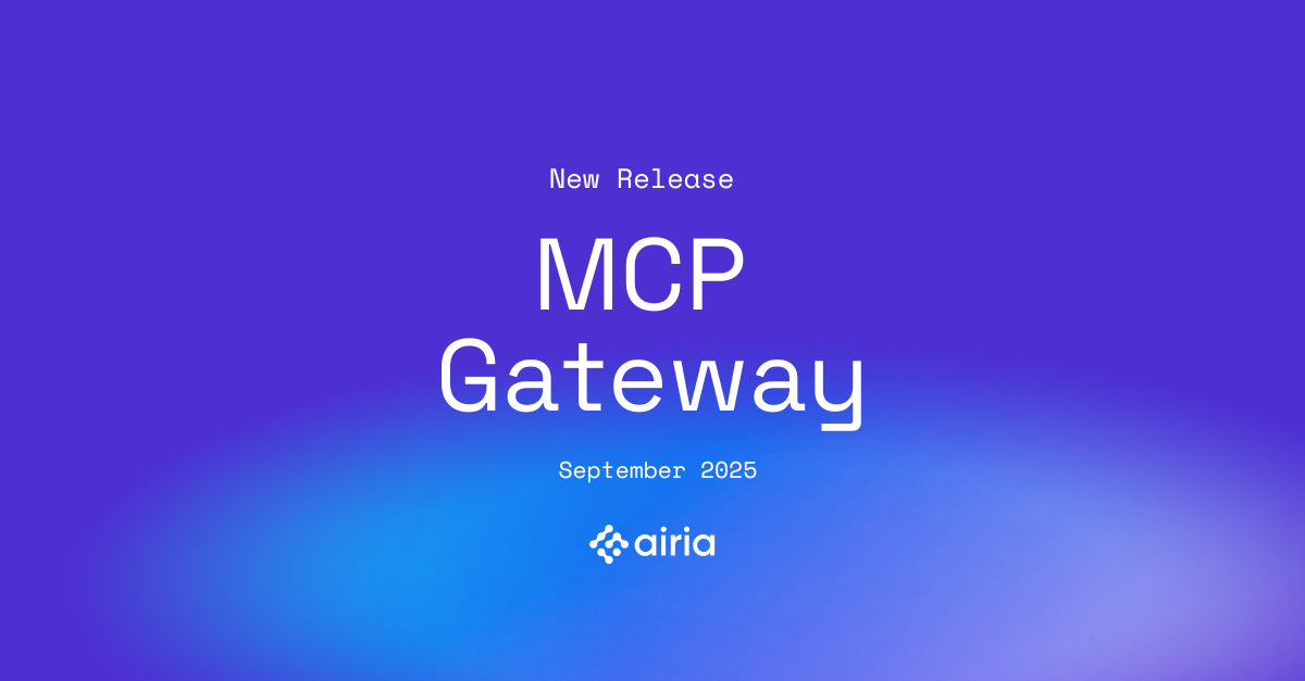 New Release: Airia releases MCP Gateway