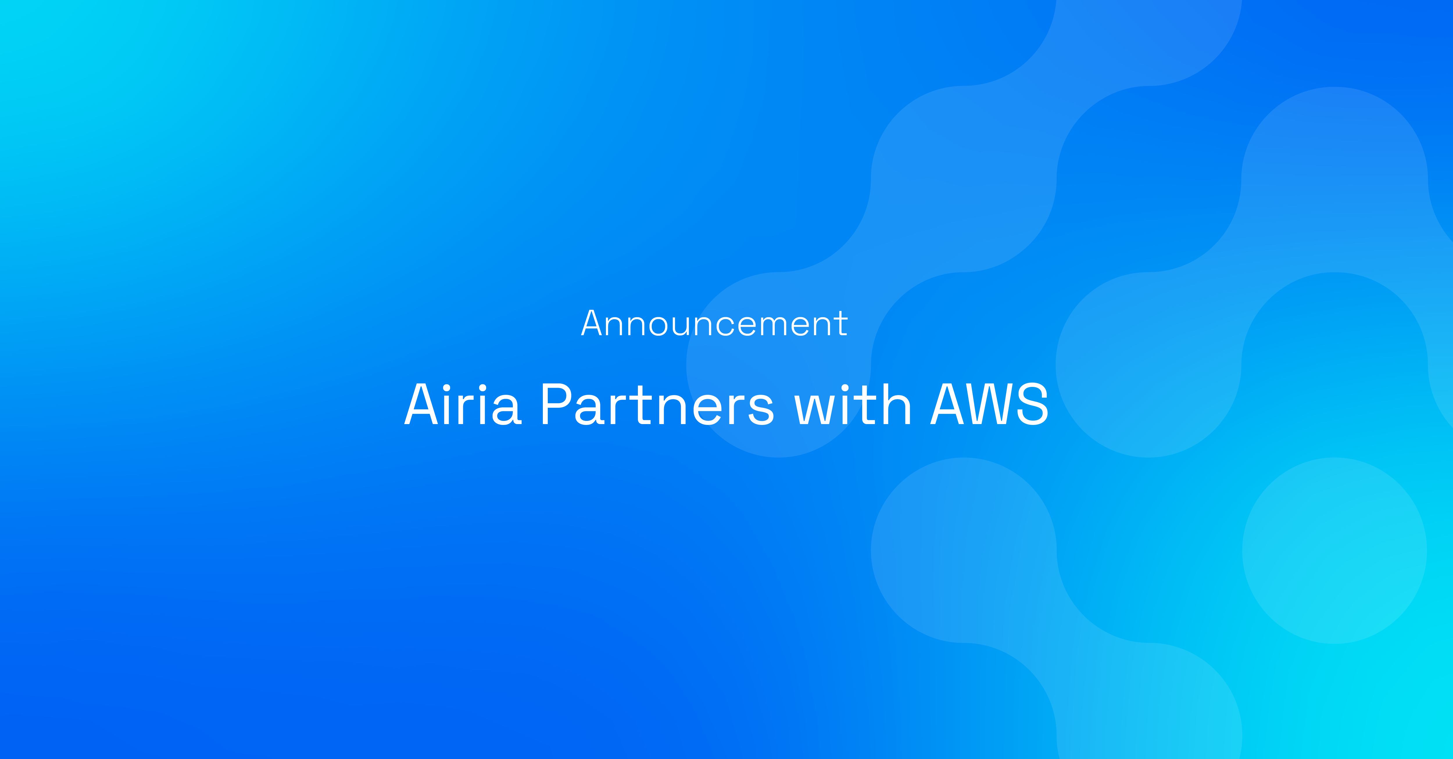 Announcement: Airia Partners with AWS