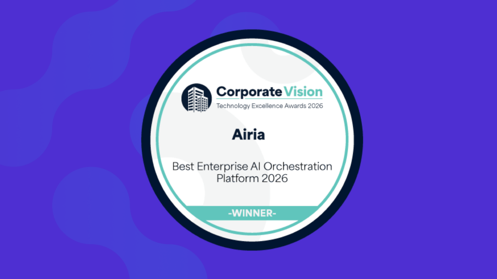 Airia Wins Corporate Vision’s Best Enterprise AI Orchestration Platform 2026