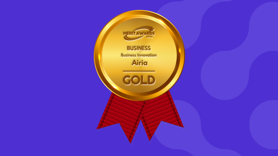 Airia Wins 2026 Gold Merit Award for Business Innovation