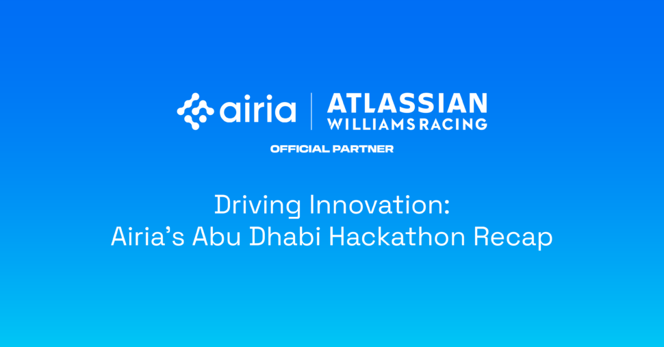 Driving Innovation: Airia’s Abu Dhabi Hackathon Recap